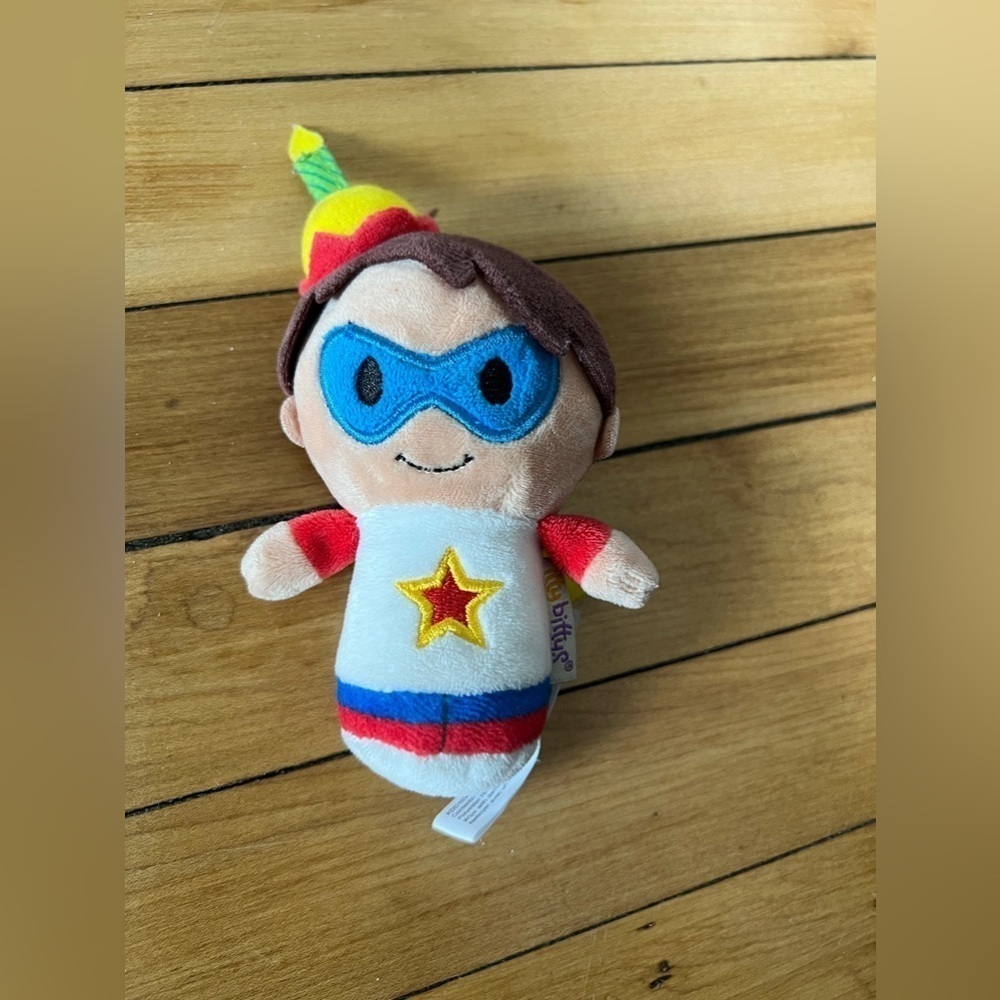Hallmark itty bittys Birthday Boy Hero Stuffed Plush